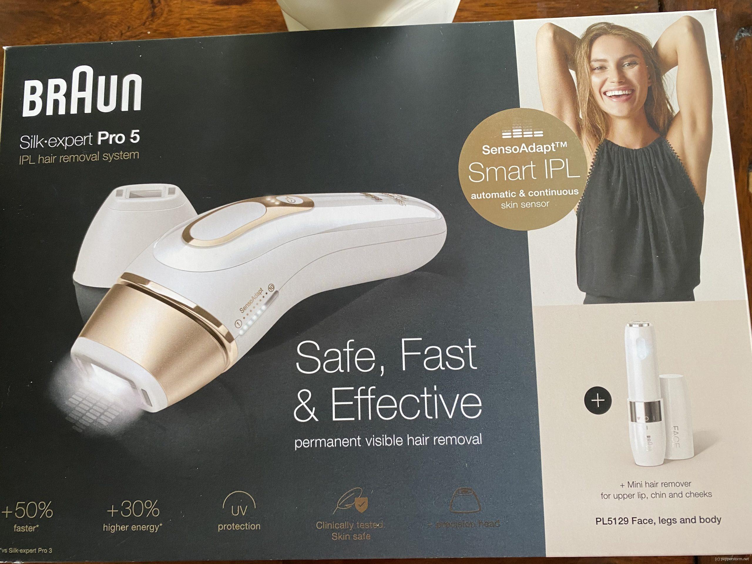Braun ipl pro PL5129 IPL silk expert pro 5 FAZIT Pepperstorm alles